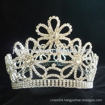 Fashion Rhinestone Pageant Crown Queen Tiaras Rhinestone tiara crown birthday girl crown wedding crowns